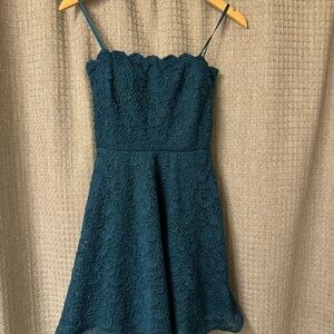 City Studio Teal Dress